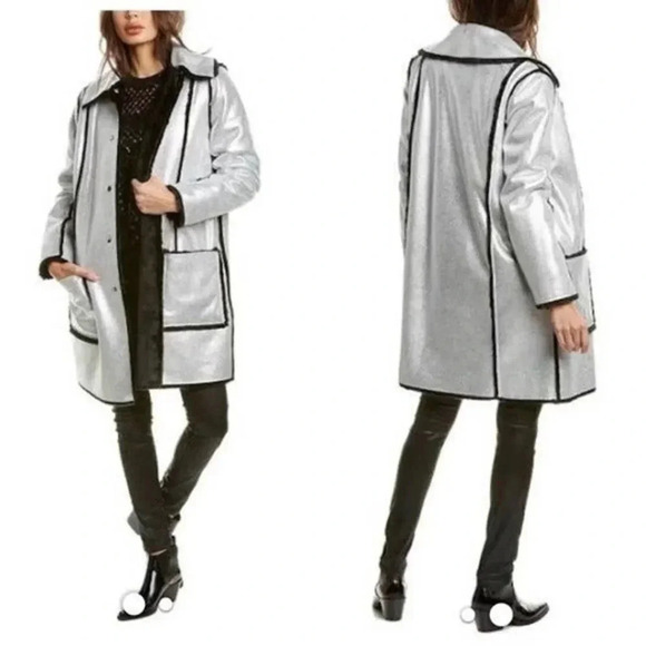 Tory Burch ESME REVERSIBLE COAT - Picture 3 of 13